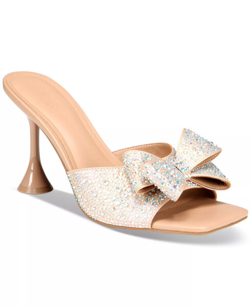 Women's Beonna Embellished Bow Slide Sandals, Created for Modazone Ab Bling - 1