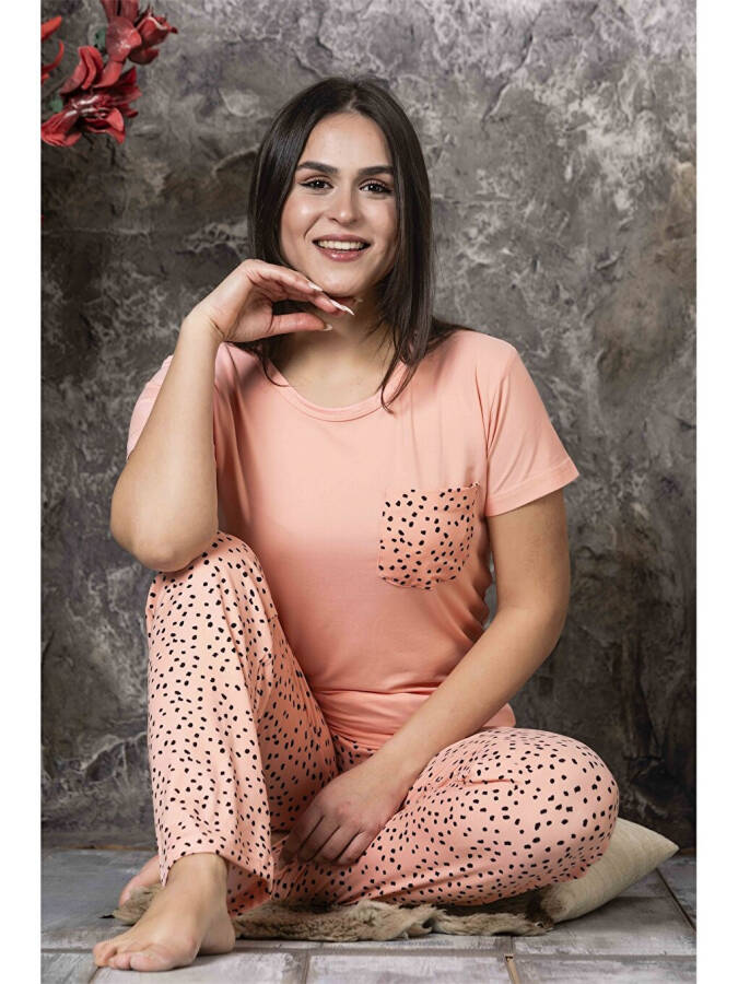 Women's Bicycle Collar Pajama Set - 3