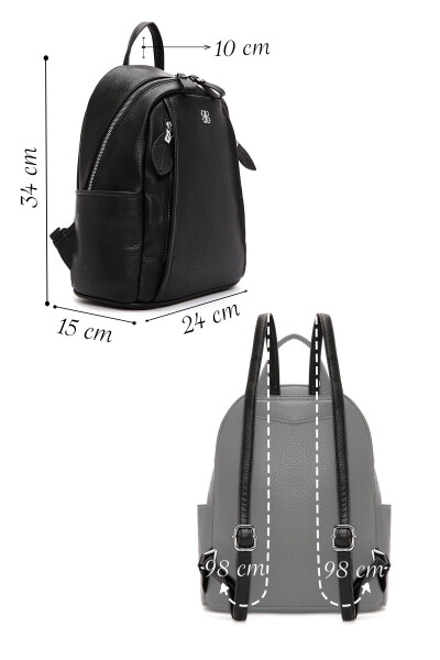 Women's Black Backpack (24sbd261518) - 2