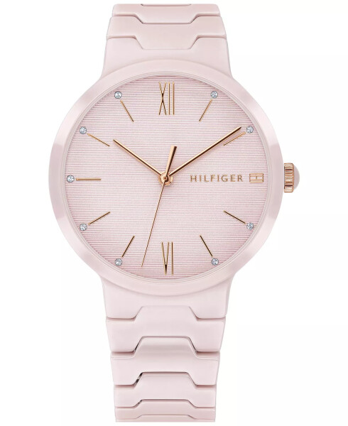 Women's Blush Ceramic Bracelet Watch 36mm Rose - 1