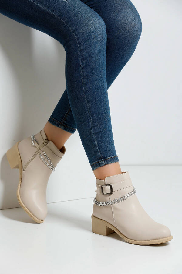 Women's Boot S04 - Cream - 1