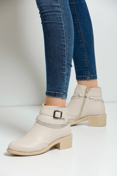 Women's Boot S04 - Cream - 3