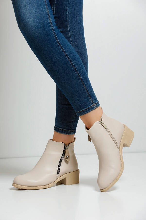 Women's Boots S03A - Cream - 2