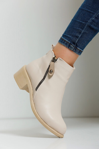 Women's Boots S03A - Cream - 3