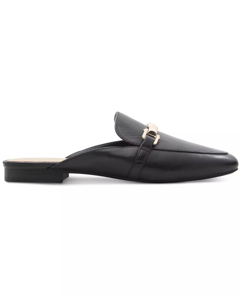 Women's Boski Tailored Bit-Ornament Flat Mules Black - 7