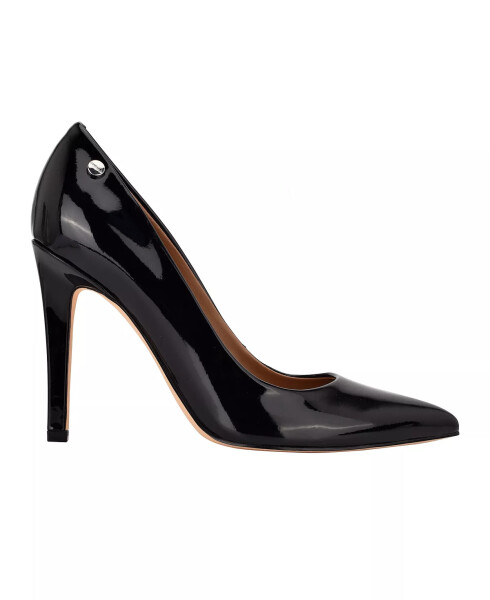 Women's Brady Pointed Toe Pumps Black Patent - 2