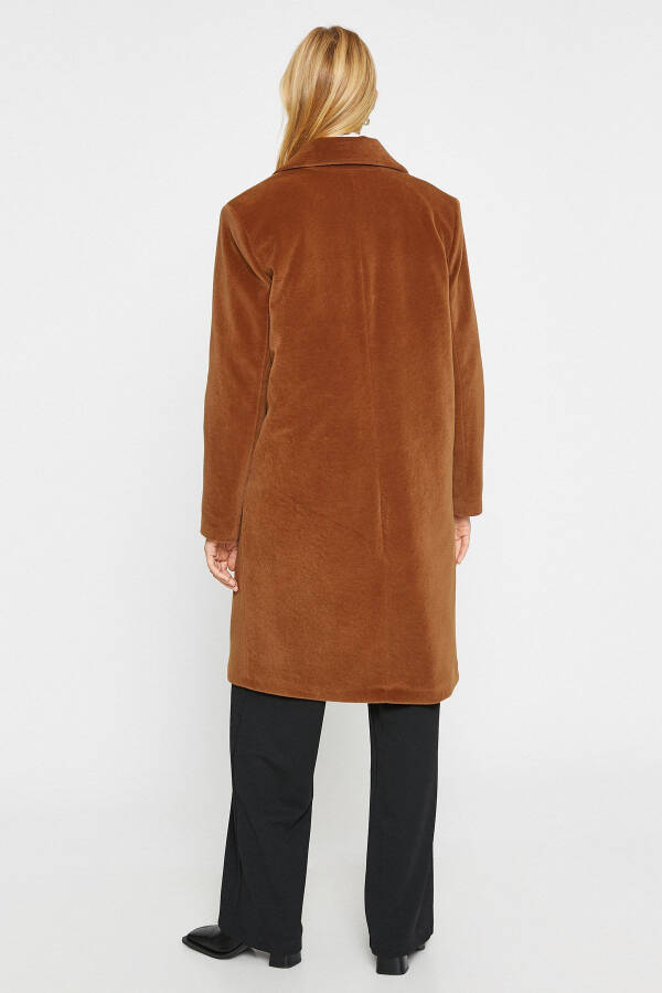 Women's Brown Coat - 4