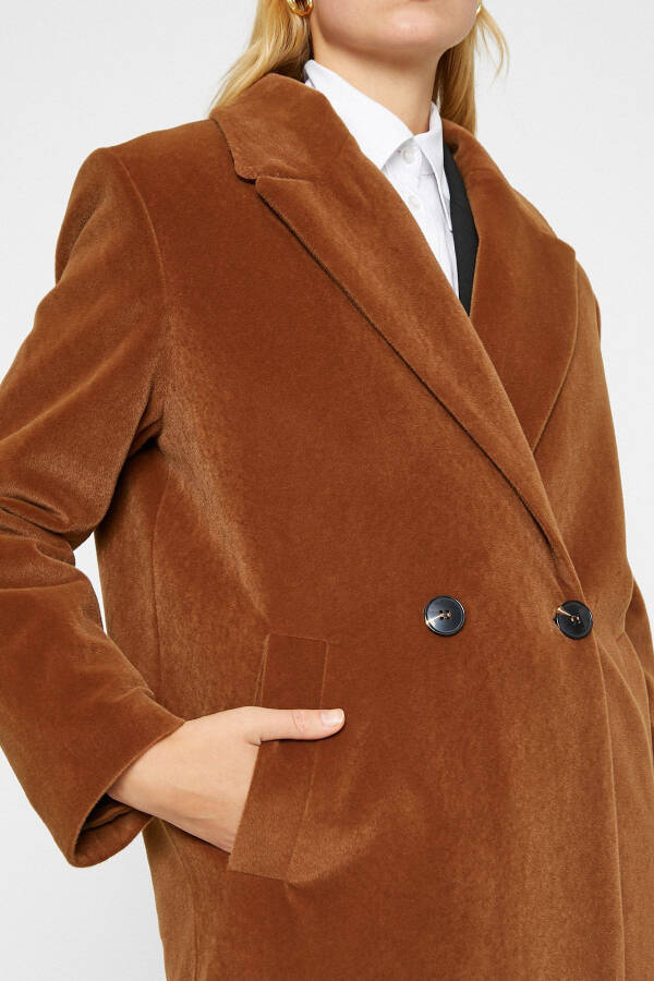 Women's Brown Coat - 5