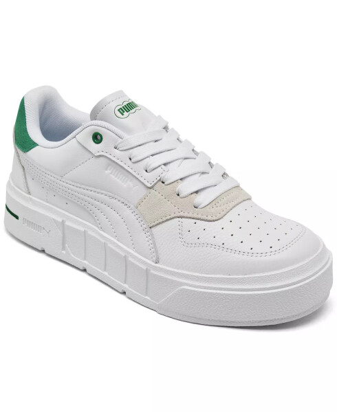 Women's Cali Court Casual Sneakers from Finish Line White - 1