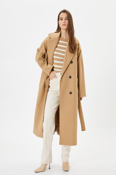 Women's camel hair coat - 2