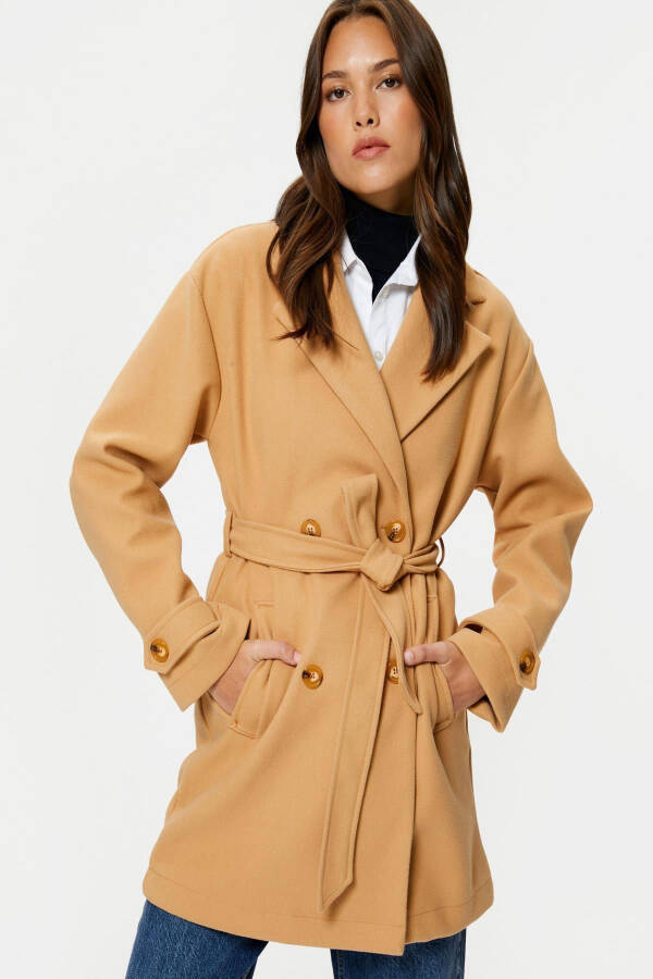 Women's camel hair coat - 1