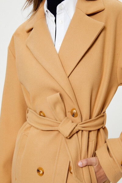 Women's camel hair coat - 5