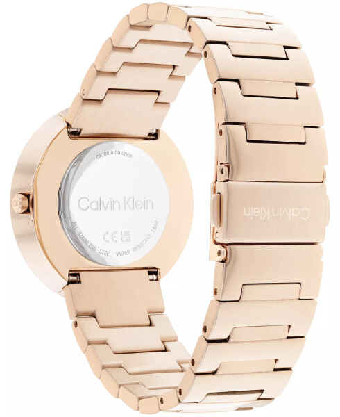 Women's Carnation Gold-Tone Stainless Steel Bracelet Watch 38mm Silver - 3