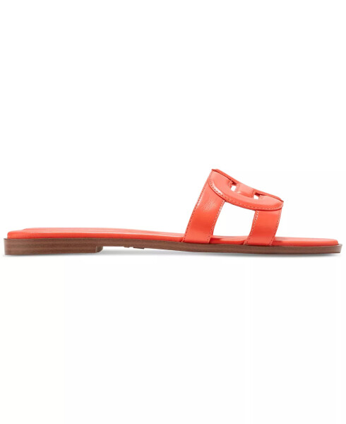 Women's Chrisee Flat Sandals Nasturtium Leather - 2