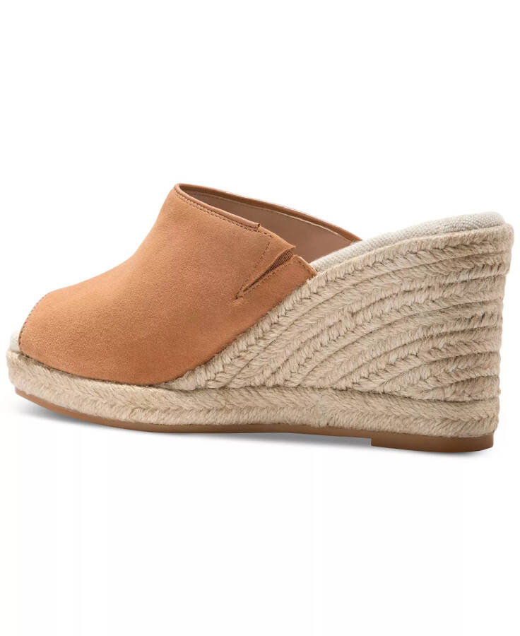 Women's Cloudfeel Southcrest Espadrille Mule Wedge Sandals Pecan Suede - 3