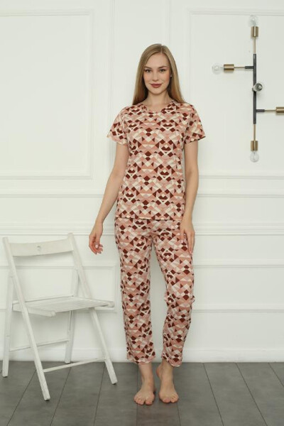 Women's Combed Cotton Pajama Set 4153 - 1