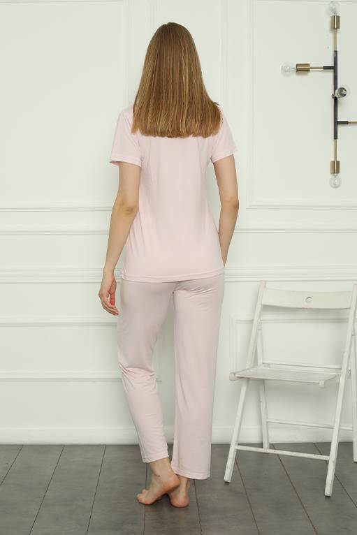 Women's Combed Cotton Pajama Set 4157 - 4