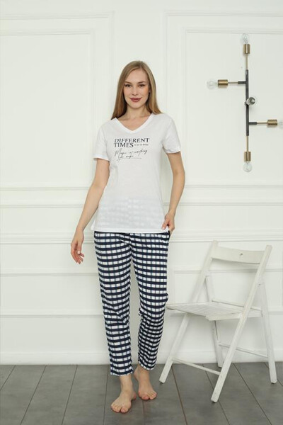 Women's Combed Cotton Pajama Set 4160 - 3