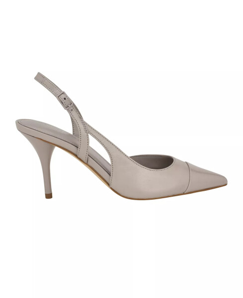 Women's Corinny Pointy Cap Toe Dress Slingbacks Taupe - 2