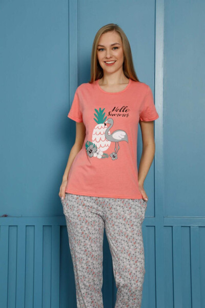 Women's Cotton Pajama Set 20500N - 6