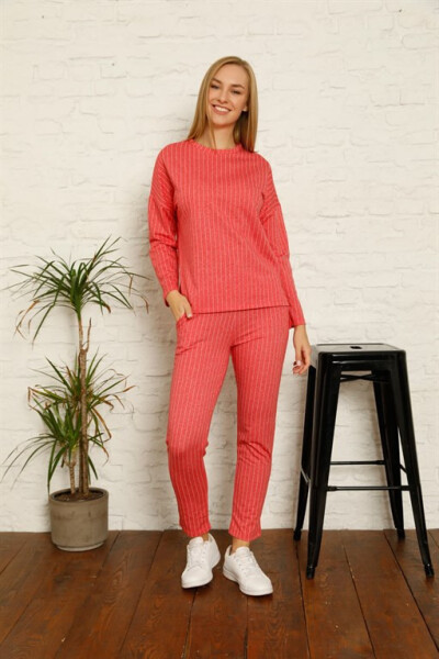 Women's Cotton Tracksuit Suit 9036 - 2