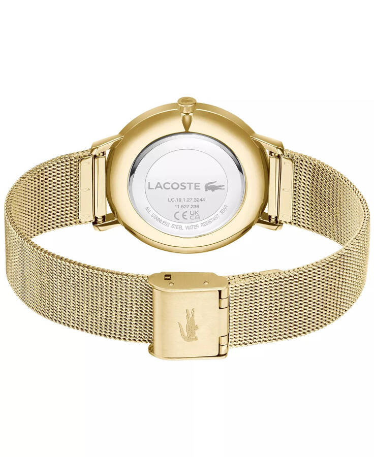 Women's Crocorigin Quartz Gold-Tone Stainless Steel Bracelet Watch 35mm Gold - 3