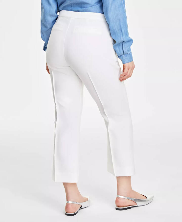 Women's Cropped Sailor Pants, Created for Macy's Washed White - 10