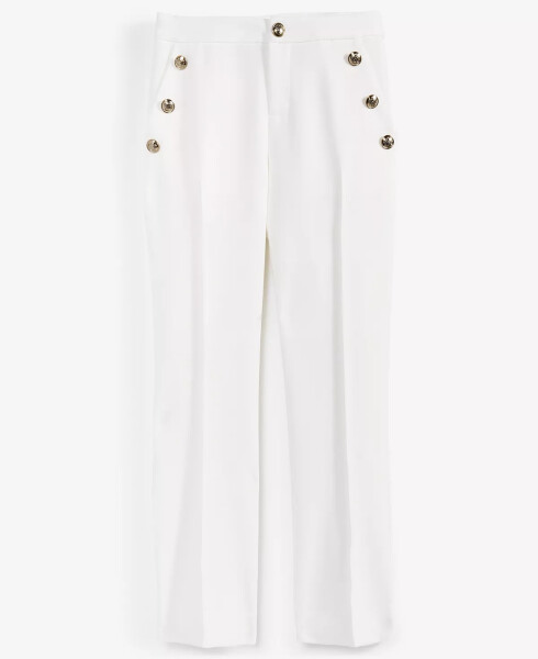 Women's Cropped Sailor Pants, Created for Macy's Washed White - 11