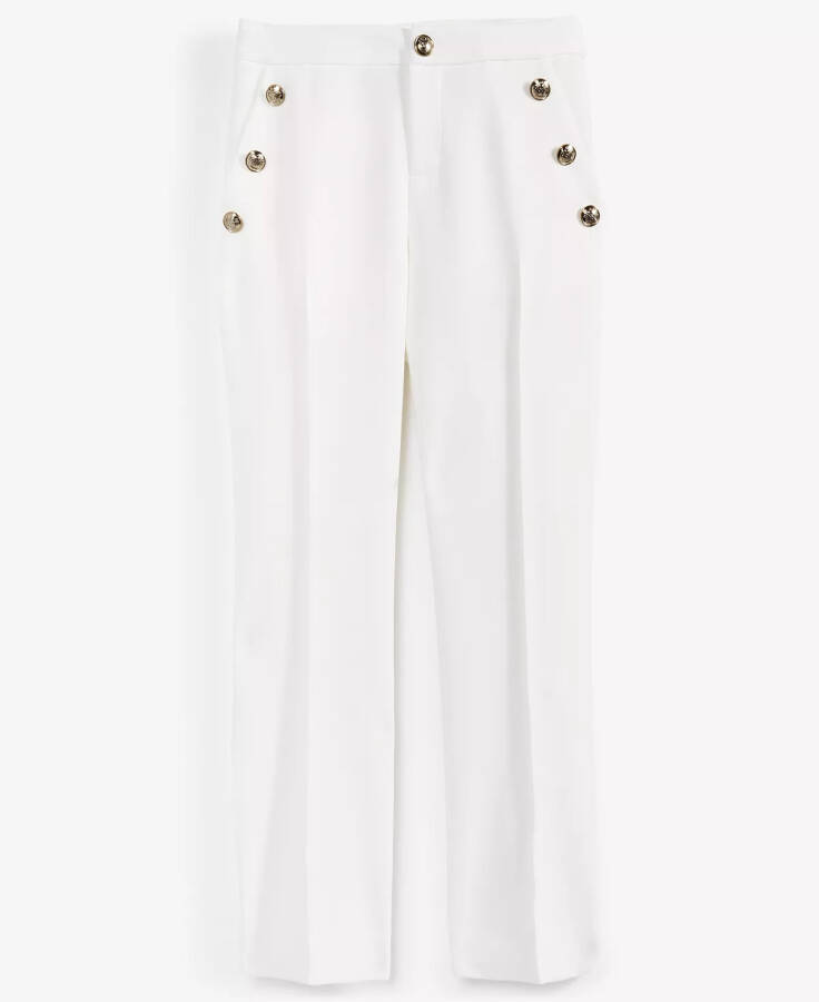 Women's Cropped Sailor Pants, Created for Macy's Washed White - 11