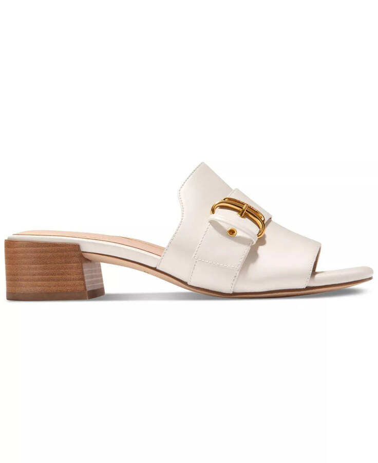 Women's Crosby Slide Dress Sandals Ivory Leather - 2