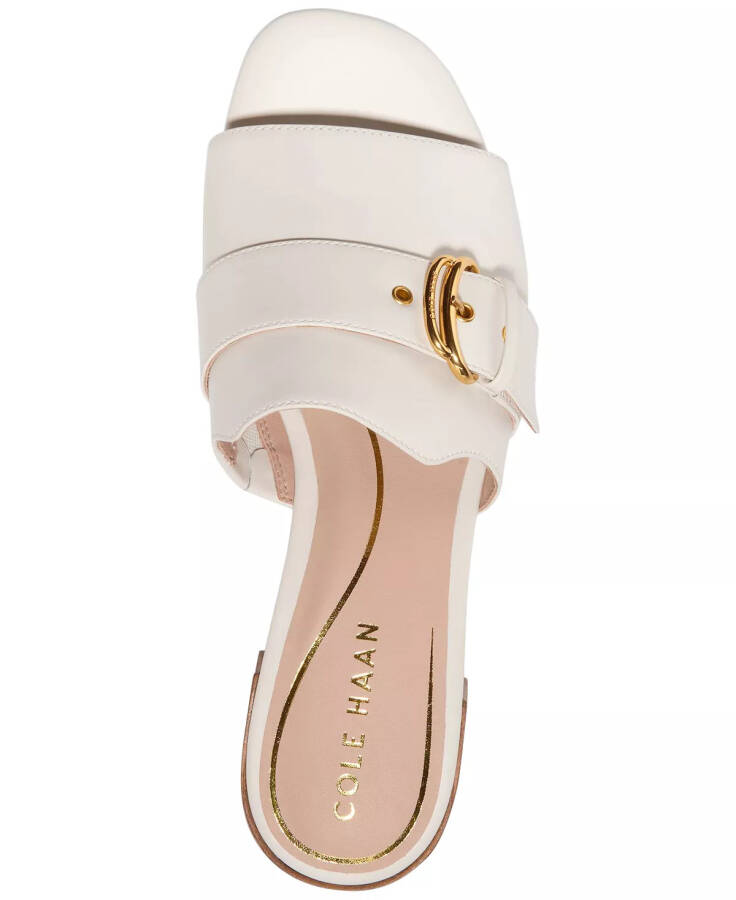 Women's Crosby Slide Dress Sandals Ivory Leather - 4