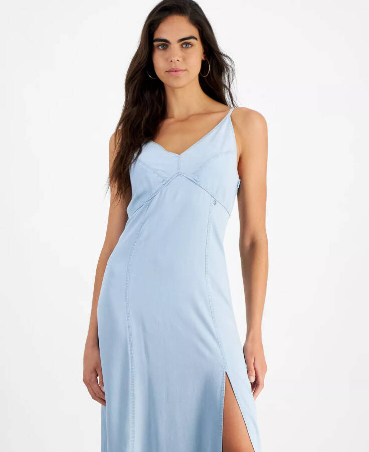 Women's Cruz Sleeveless Denim Maxi Dress LULL LIGHT - 3