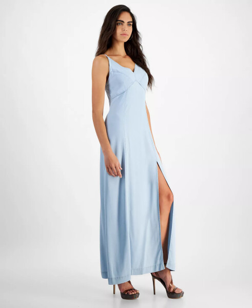 Women's Cruz Sleeveless Denim Maxi Dress LULL LIGHT - 4