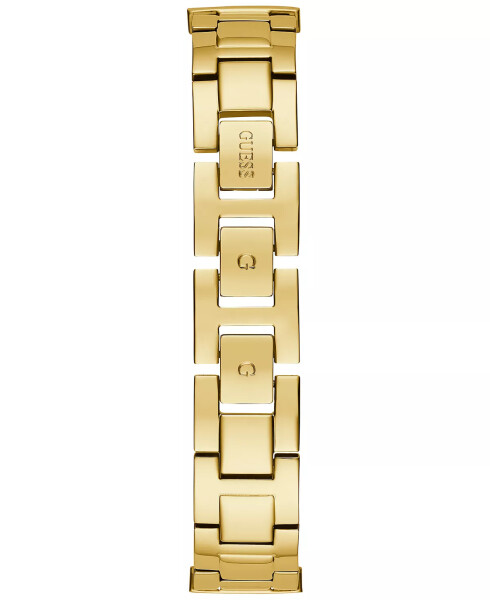 Women's Crystal Beaded Gold-Tone Stainless Steel Bracelet Watch 30mm Gold-tone - 5