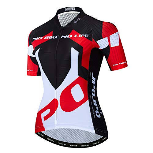 Women's Cycling Jersey Summer Short Sleeve Women Bike Shirt Tops MTB Ladies Biking Clothing Apparel - 1