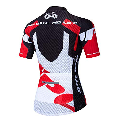 Women's Cycling Jersey Summer Short Sleeve Women Bike Shirt Tops MTB Ladies Biking Clothing Apparel - 2