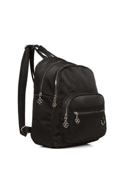 Women's Daily Black Backpack - 9