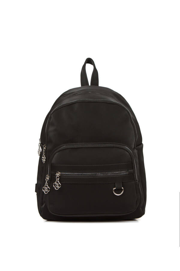 Women's Daily Black Backpack - 10