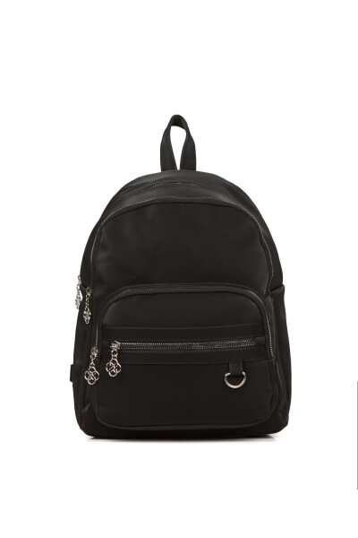 Women's Daily Black Backpack - 2