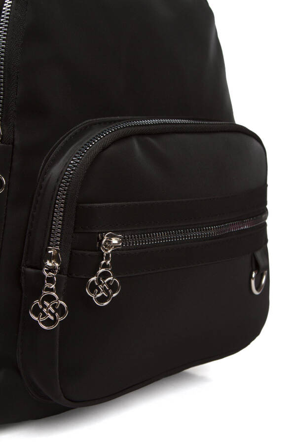 Women's Daily Black Backpack - 8