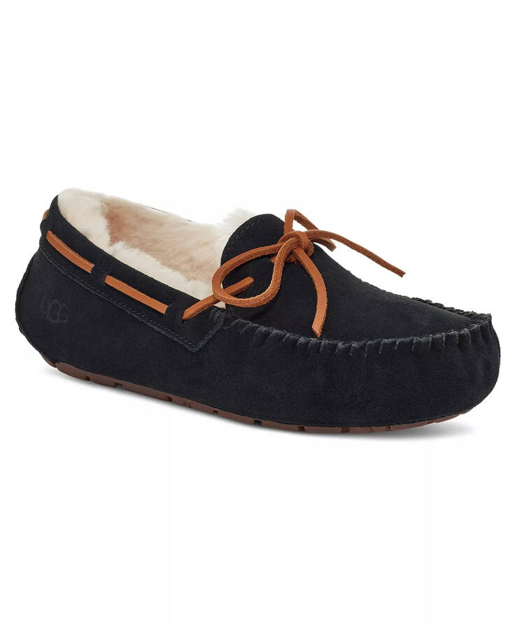 Women's Dakota Moccasin Slippers Black - 1