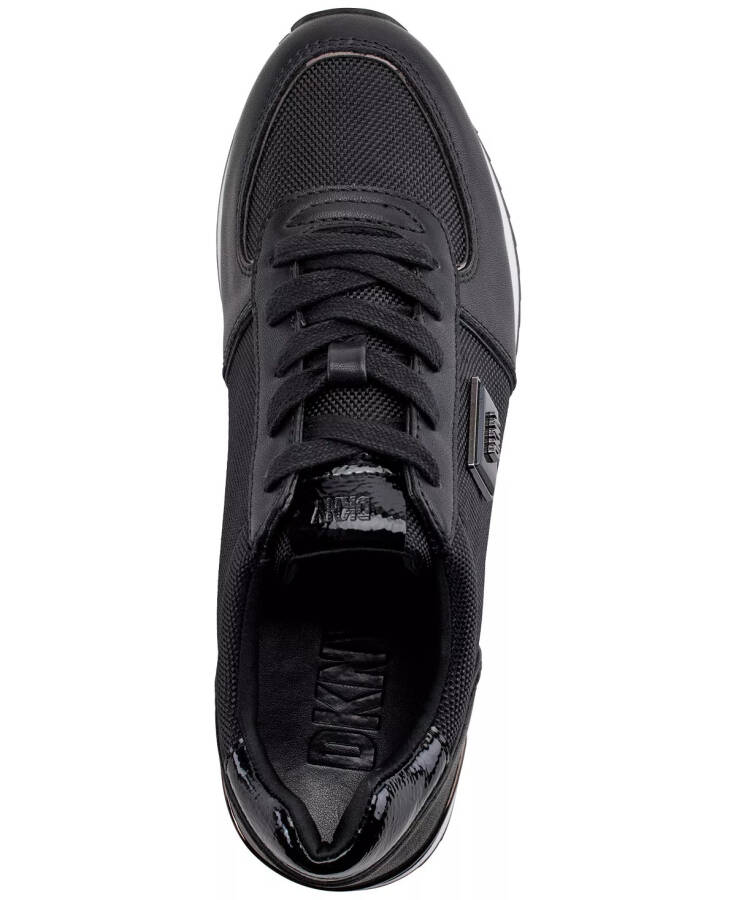 Women's Davie Lace-Up Platform Sneakers Black - 4