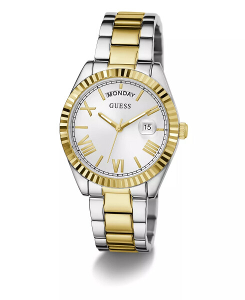 Women's Day/Date Two-Tone Steel Watch 36mm Two Tone/Multi - 1