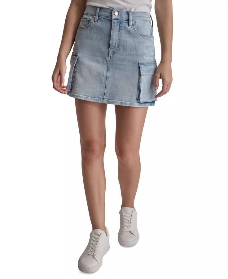 Women's Denim Cargo Mini Skirt Union Square - 1