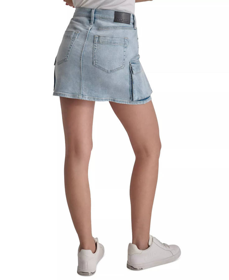 Women's Denim Cargo Mini Skirt Union Square - 2