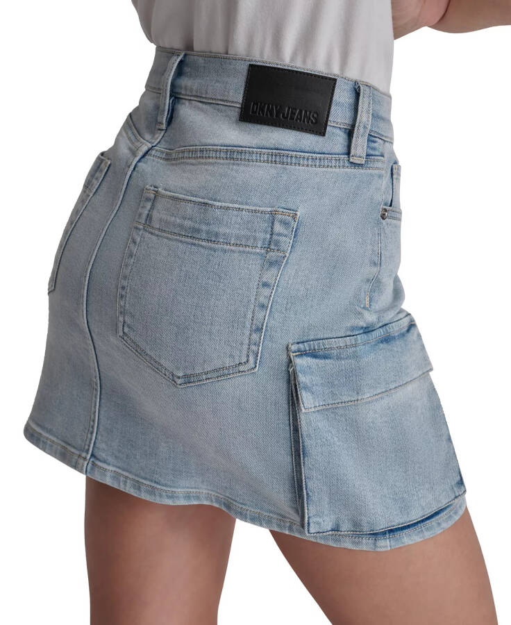 Women's Denim Cargo Mini Skirt Union Square - 4