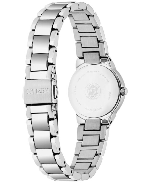 Women's Eco-Drive Sport Stainless Steel Bracelet Watch 26mm EW1670-59D No Color - 4