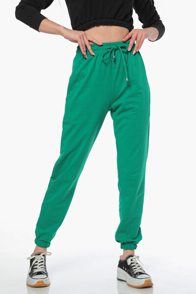 Women's Elastic Cuff Jogger Sweatpants - 3