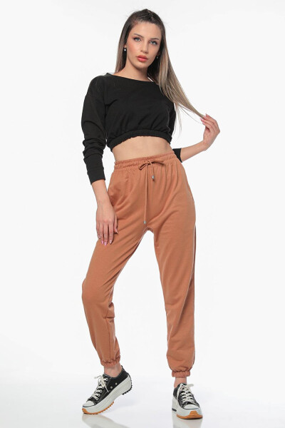 Women's Elastic Cuff Jogger Sweatpants - 4