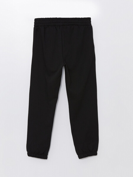 Women's Elastic Waist Plain Jogger Sweatpants - 8